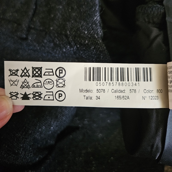 Massimo Dutti Women Wool Knit Trousers - Picture 6 of 9